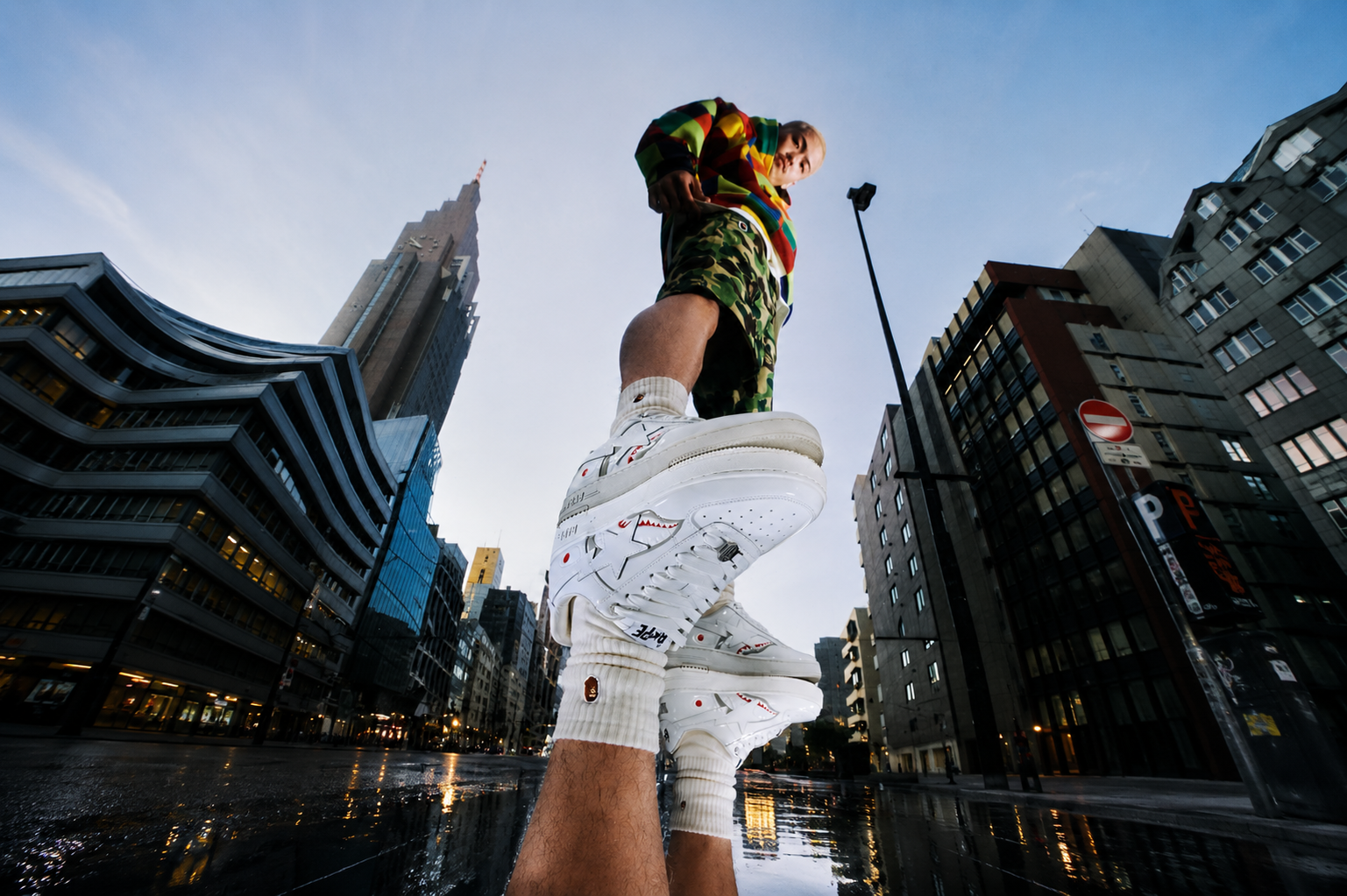 City skyline at dusk — City.Supply hero